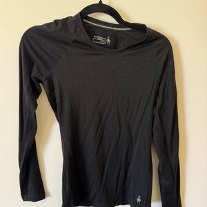 Smartwool Merino 150 Black Crew Neck Top